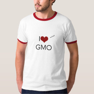 Camiseta I love (and eat) GMO