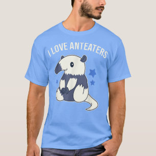 Camiseta I Love Anteaters Cute Anteater Graphic 