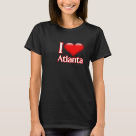 Camiseta I Love Atlanta