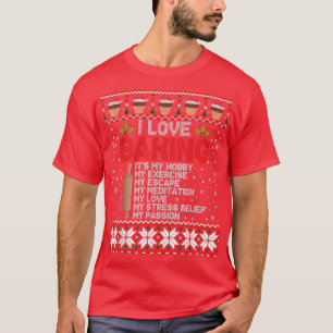 Camiseta I Love Baking Gift Mom Christmas Cookies Cakes Ugl