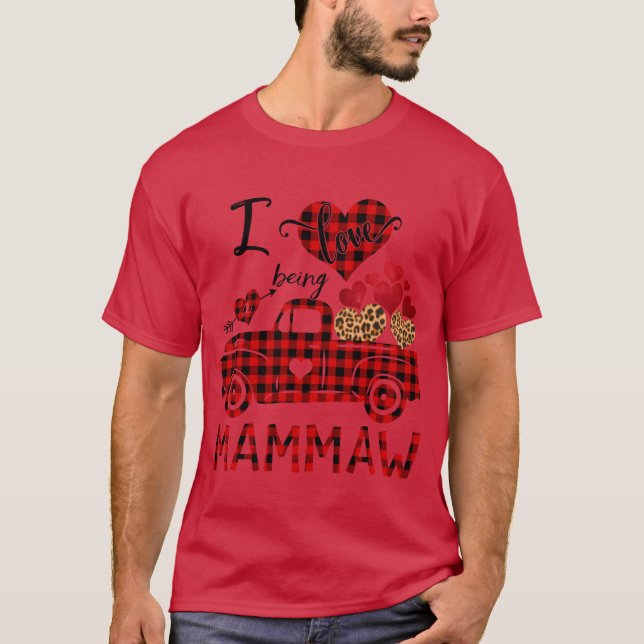 Camiseta I Love Being A Mammaw Car Grandma funny (Anverso)