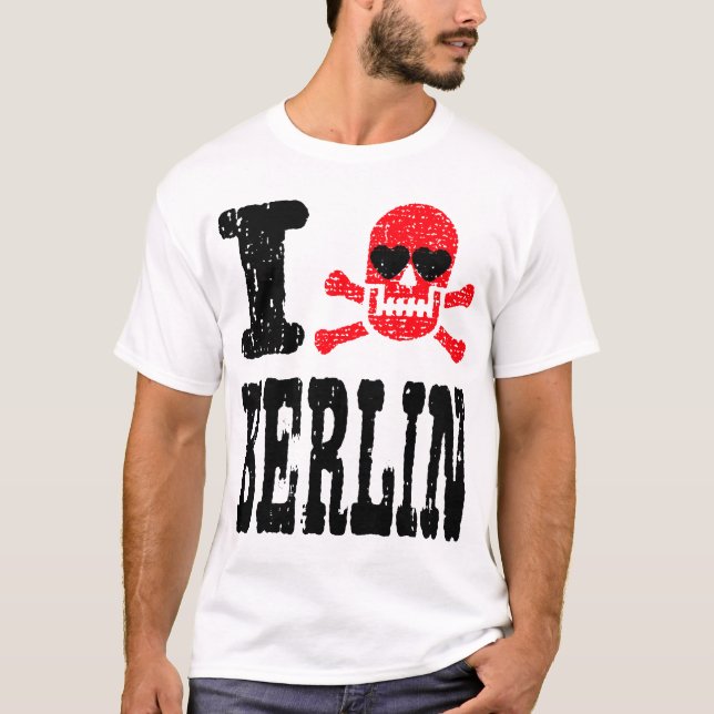 CAMISETA I LOVE BERLÍN (Anverso)