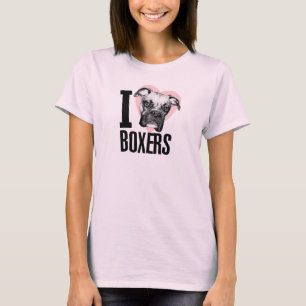Camiseta I Love Boxers