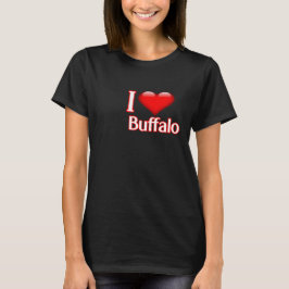 Camiseta I Love Buffalo