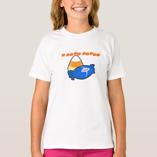CAMISETA I LOVE CANDY (Anverso)