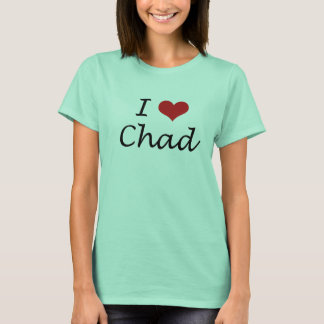 Camiseta I Love Chad
