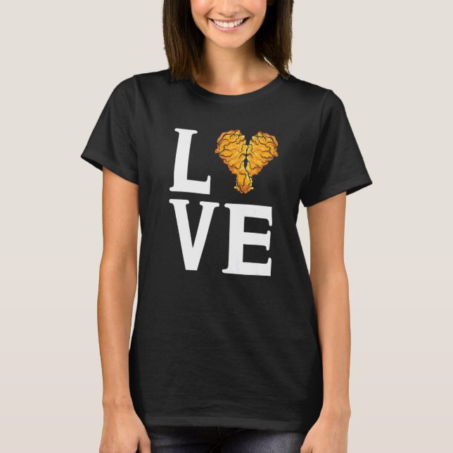 Camiseta I Love Chicken Wings  Wings (Anverso)