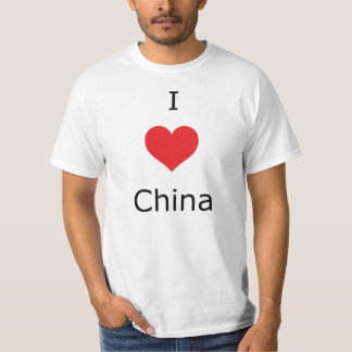 Camiseta i love China
