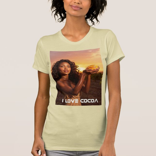 CAMISETA I LOVE COCOA (Anverso)