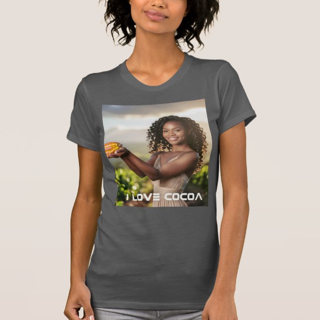 CAMISETA I LOVE COCOA (Anverso)