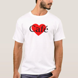 Camiseta I Love Coffee - Café France