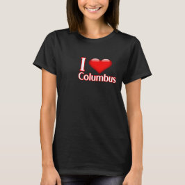 Camiseta I Love Columbus