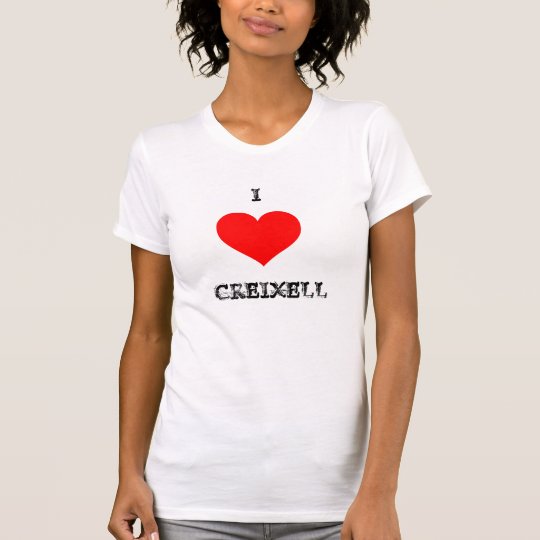 CAMISETA I LOVE CREIXELL