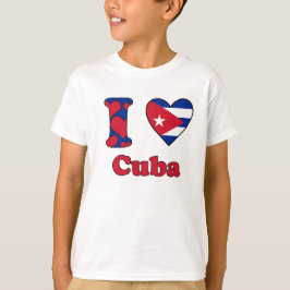 Camiseta I love Cuba