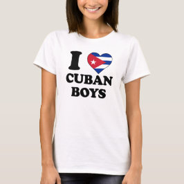 Camiseta I love Cuban Boys