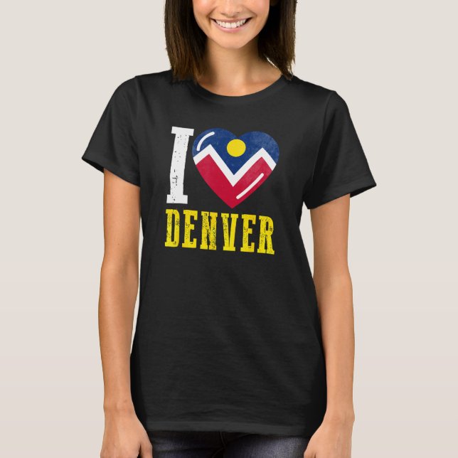 Camiseta I love Denver (Anverso)