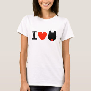Camiseta "I LOVE DOGS"