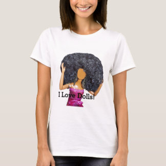 Camiseta I love dolls T-shirt