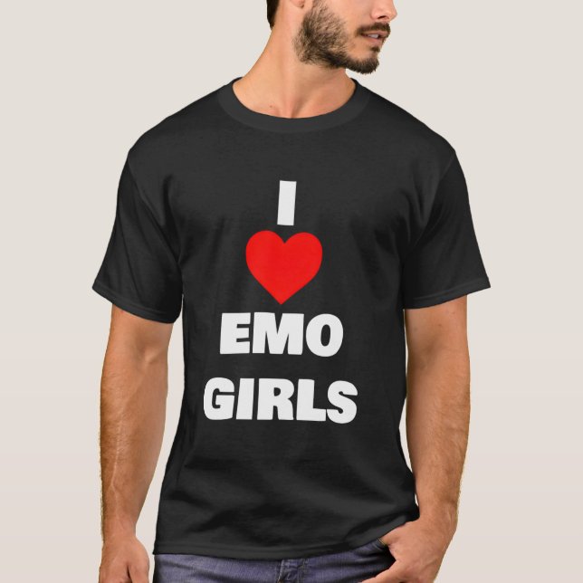 Camiseta I Love Emo (Anverso)
