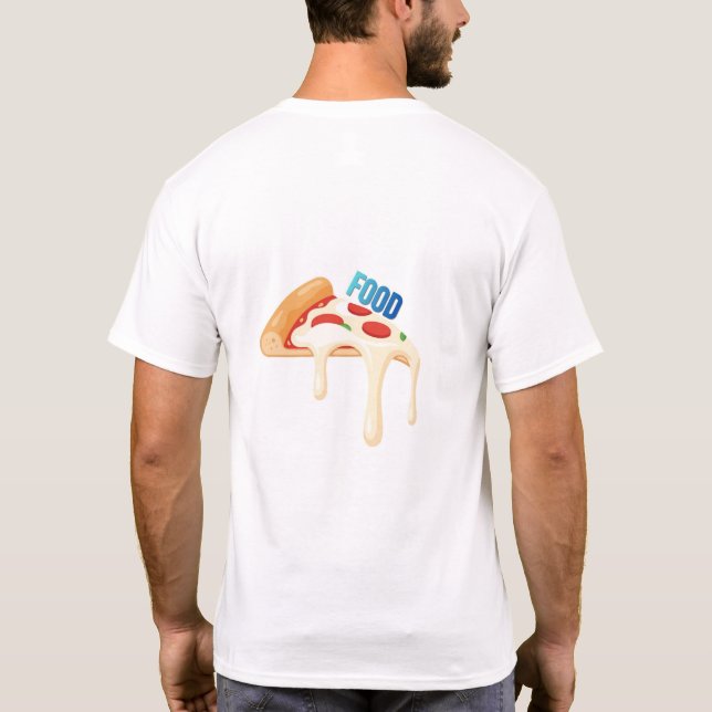 CAMISETA I LOVE FOOD! (Reverso)