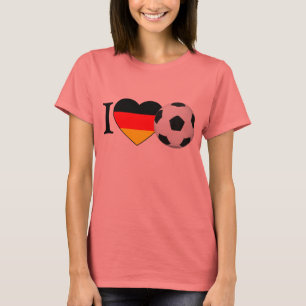 Camiseta I Love fútbol Alemania