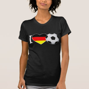 Camiseta I Love fútbol Alemania