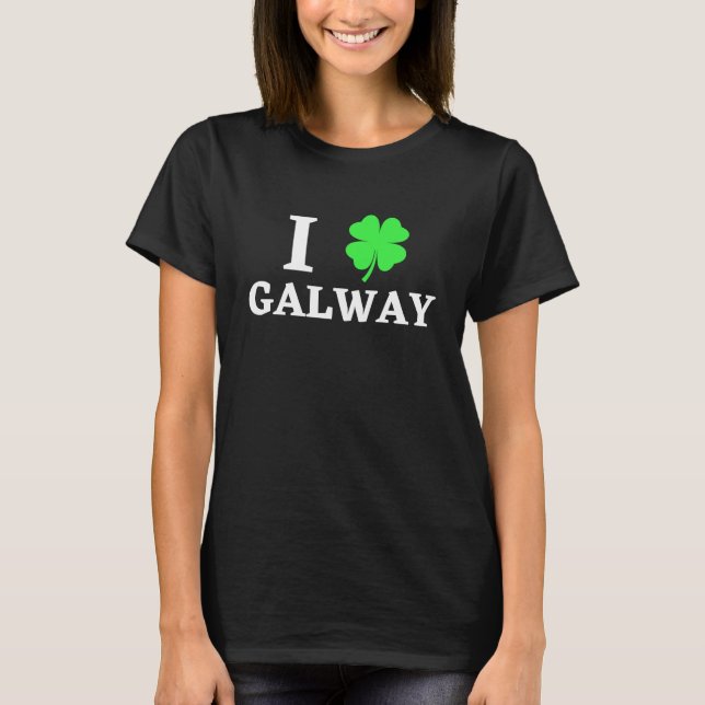 CAMISETA I LOVE GALWAY (Anverso)
