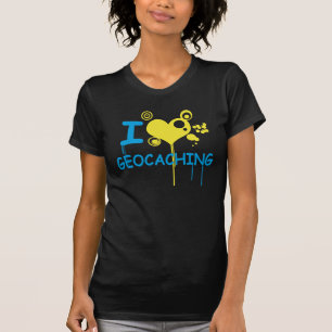 Camiseta I love geocaching