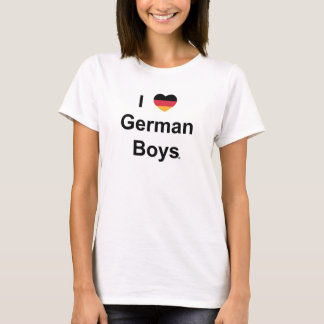 Camiseta I Love German Boys