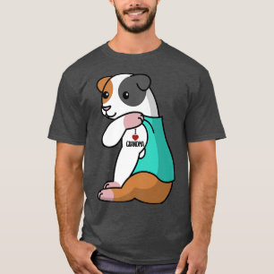Camiseta I Love Grandma Tattoo Guinea Pig Grandmother Pet P