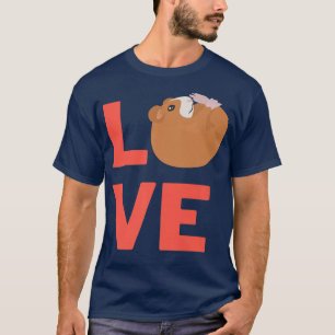 Camiseta I Love Guinea-Pig Cute Pet Owners and Animal Lover