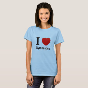 Camiseta "I love Gymnastics"