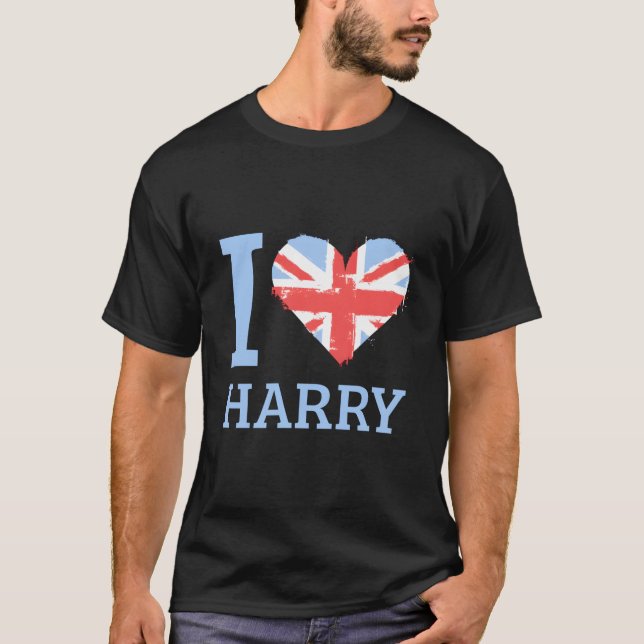 Camiseta I Love Harry (Anverso)