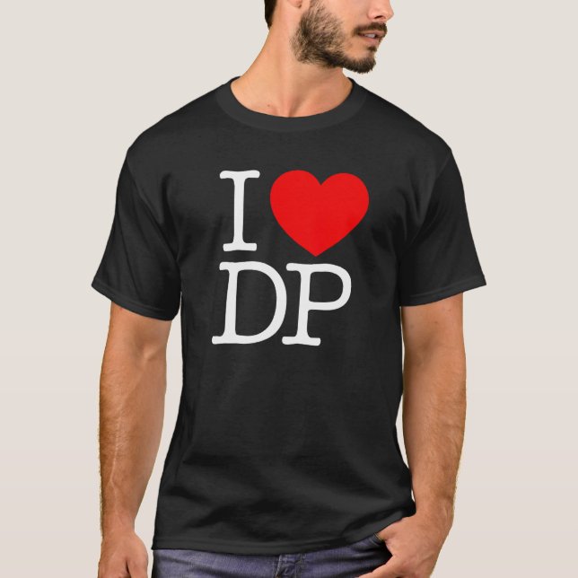 Camiseta I Love (Heart DP) (Anverso)