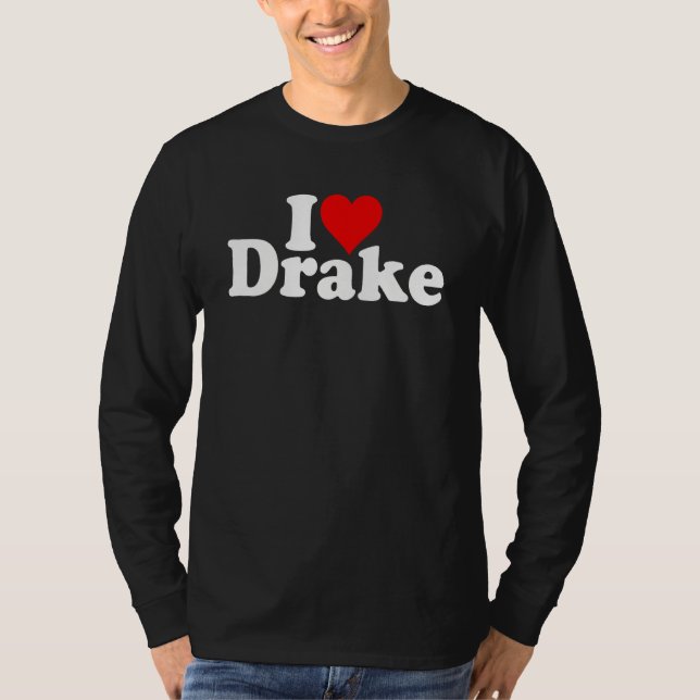 CAMISETA I LOVE HEART DRAKE (Anverso)