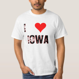 Camiseta I Love (Heart) IOWA