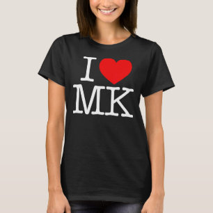 Camiseta I Love (Heart) MK