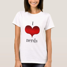 Camiseta I Love (Heart) Nerds Light Women's Tee