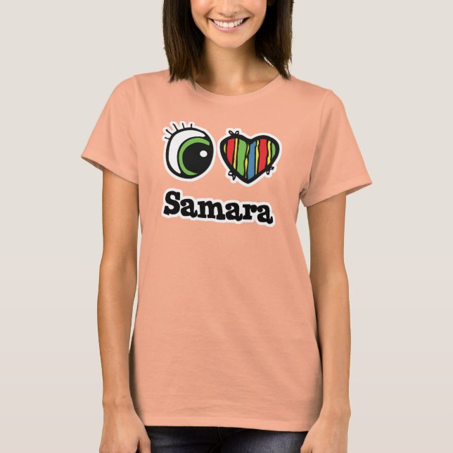 Camiseta I Love (Heart) Samara (Anverso)
