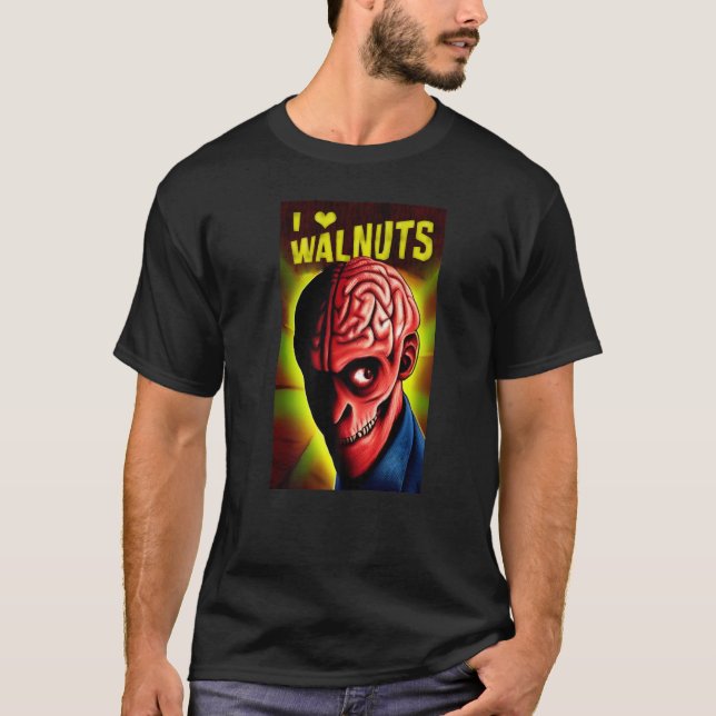 Camiseta I love heart walnuts (Anverso)