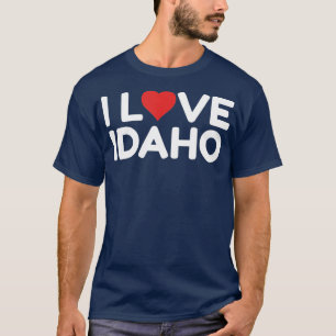 Camiseta I Love Idaho 4 