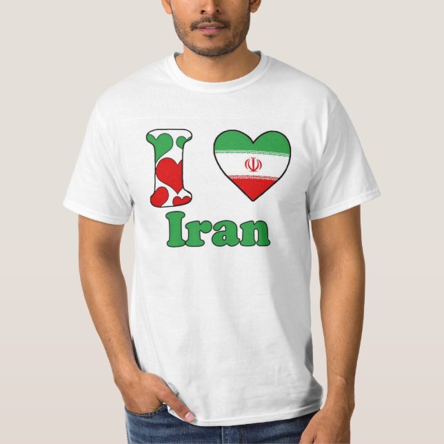 Camiseta I love Iran (Anverso)