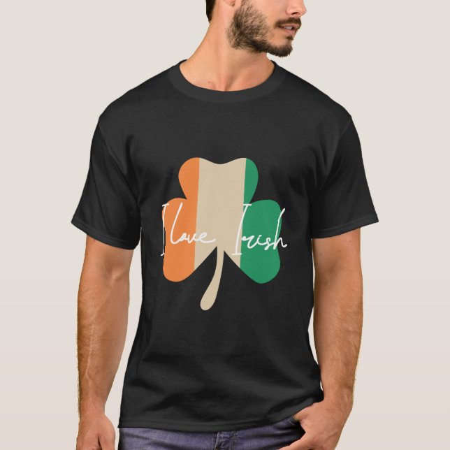 Camiseta I love Irish! (Anverso)