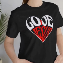 Camiseta I love Jesus