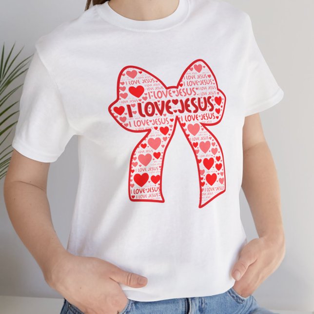 CAMISETA  I LOVE  JESUS BOWS (Subido por el creador)