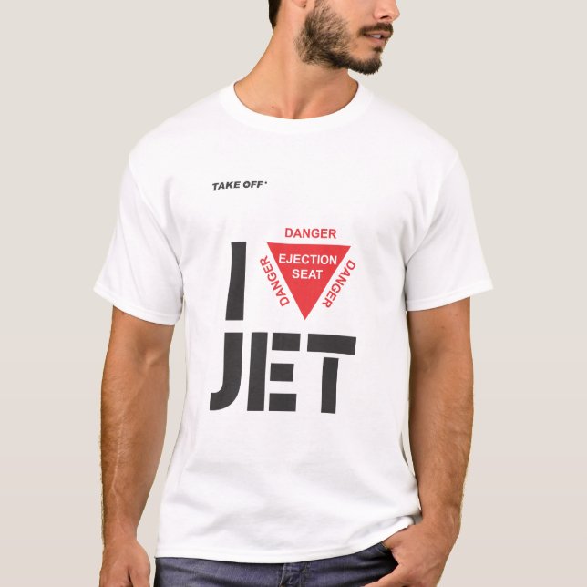 Camiseta I love Jet (Anverso)
