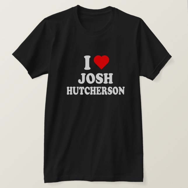 Camiseta I Love Josh Hutcherson (Anverso del diseño)