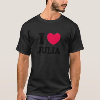 Camiseta I Love Julia