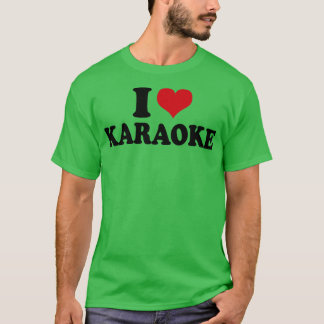 Camiseta I Love Karaoke