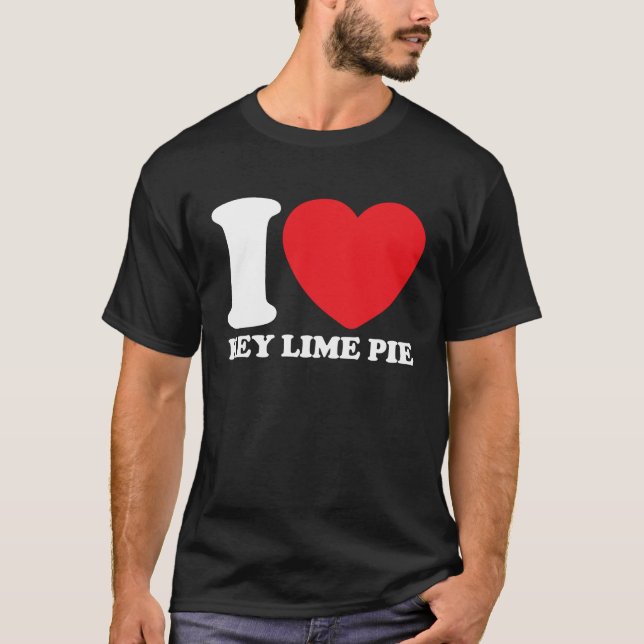 Camiseta I Love Key Lime Pie (Anverso)
